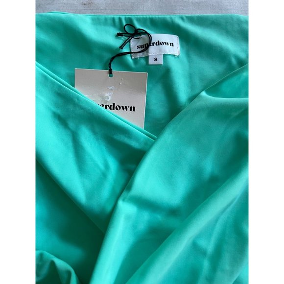 Superdown Lessie V Ruched Mini Skirt Sz Small - Picture 2 of 9